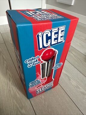ICEE Red Slushie Milkshake Maker - Countertop Drink Mixer